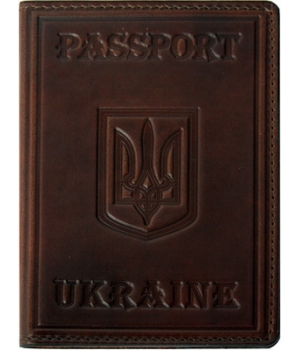 Обложка Загран. паспорта, кожа