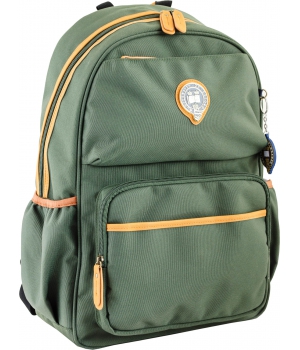 Рюкзак подростковый 1 ВЕРЕСНЯ OX-321, зеленый.