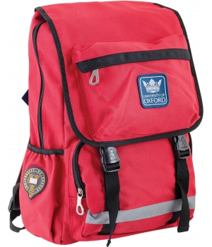 Рюкзак подростковый 1 ВЕРЕСНЯ OX-228, красный.