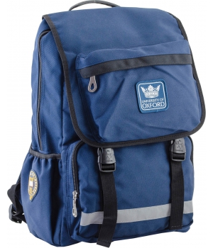 Рюкзак подростковый 1 ВЕРЕСНЯ OX-228, синий.