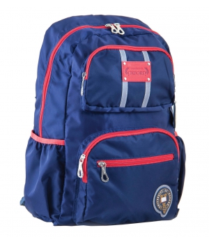 Рюкзак подростковый 1 ВЕРЕСНЯ OX-334, синий.