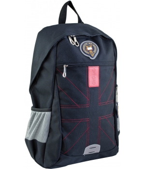 Рюкзак подростковый 1 ВЕРЕСНЯ OX 316, черный.