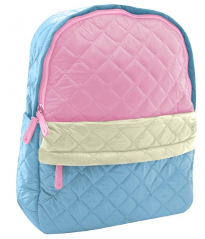 Рюкзак подростковый 1 ВЕРЕСНЯ OXYGEN, голубой с розовым.
