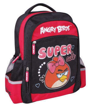 Черно-красный школьный ранец Angry Birds
