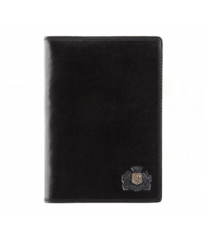 Обложка для паспорта WITTCHEN 39-5-128-1 Da Vinci черная