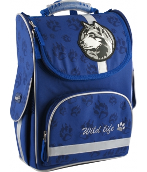 Рюкзак школьный каркасный KITE Wild Life 501