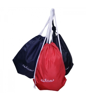 Рюкзак-мешок Wallaby 28251, чёрный/синий/красный 