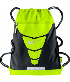 Рюкзак спортивный Nike VAPOR GYMSACK черно-зеленый