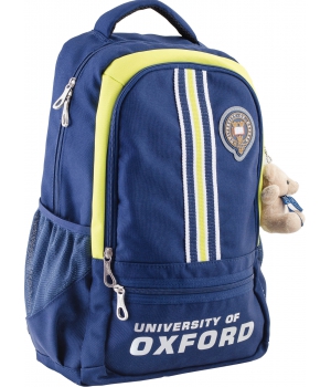 Рюкзак подростковый 1 ВЕРЕСНЯ OX-315, синий.