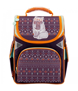 Школьный рюкзак каркасный GoPack 5001S-4.
